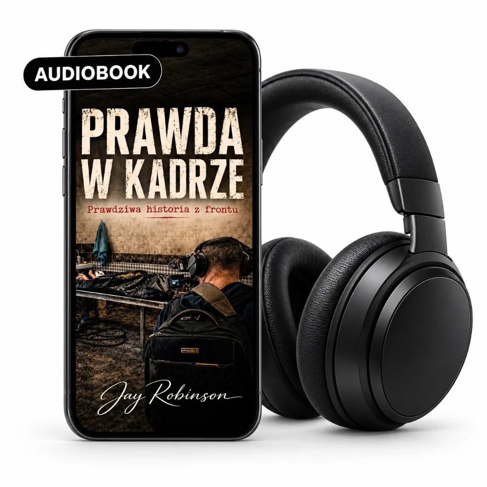 „Prawda w kadrze” – audiobook, reportaż wojenny