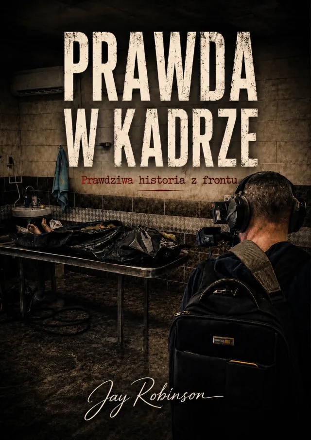 Okładka książki „Prawda w kadrze” – reportaż wojenny